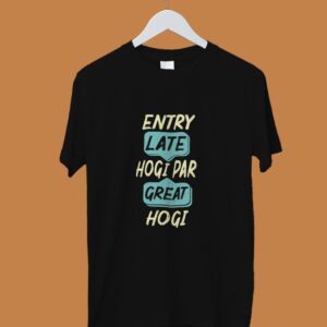 Delayed Yet Legendary – Quote Edition Tee